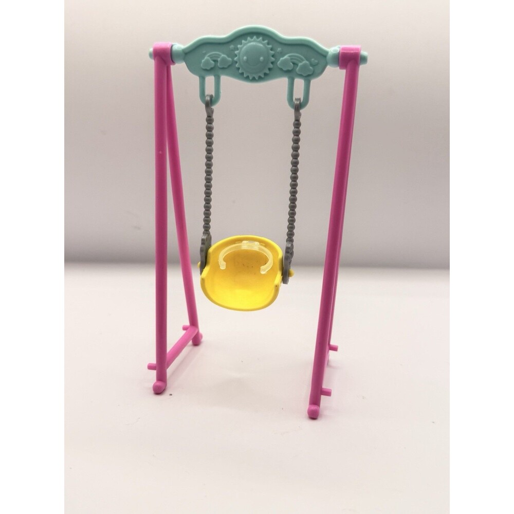NEW Barbie Skipper Babysitters Inc Playground Park Playset Toddler Doll Swing